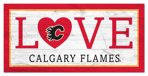 Calgary Flames 1066-Love 6x12