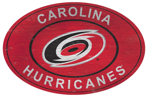 Carolina Hurricanes 0801-46in Heritage Logo Oval