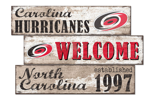 Carolina Hurricanes 1027-Welcome 3 Plank