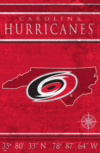 Carolina Hurricanes 1038-Coordinates 17x26