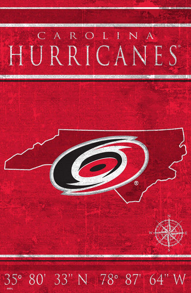 Carolina Hurricanes 1038-Coordinates 17x26