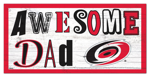 Carolina Hurricanes 2018-6X12 Awesome Dad sign