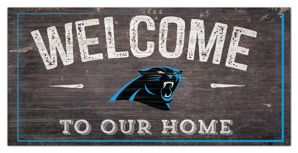 Carolina Panthers 0654-Welcome 6x12
