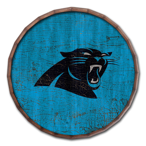 Carolina Panthers 0939-Cracked Color Barrel Top 16"