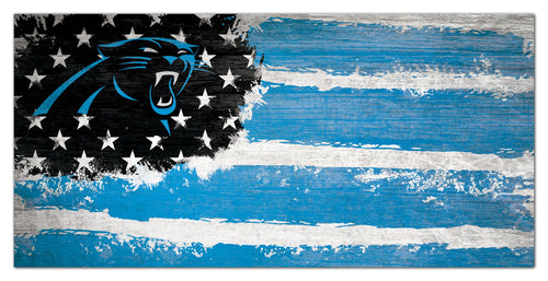 Carolina Panthers 1007-Flag 6x12