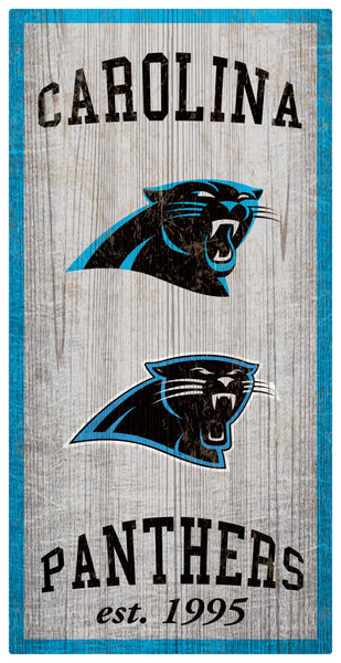 Carolina Panthers 1011-Heritage 6x12