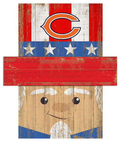 Chicago Bears 0917-Uncle Sam Head