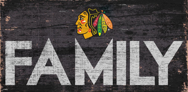 Chicago Blackhawks 0731-Family 6x12