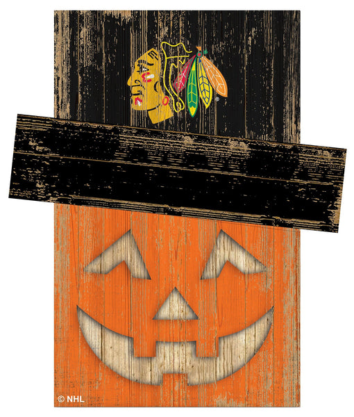 Chicago Blackhawks 0923-Pumpkin Head