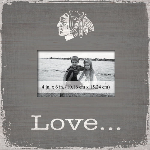 Chicago Blackhawks 0942-Love Frame