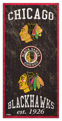 Chicago Blackhawks 1011-Heritage 6x12