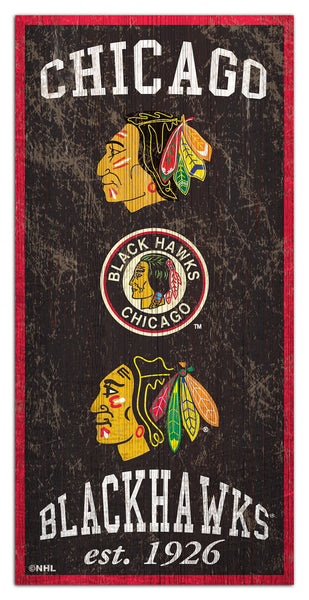 Chicago Blackhawks 1011-Heritage 6x12