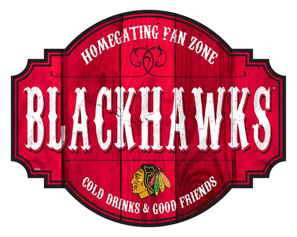Chicago Blackhawks 2015-Homegating Tavern Sign - 12"