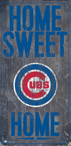 Chicago Cubs 0653-Home Sweet Home 6x12