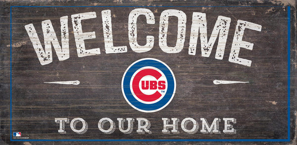Chicago Cubs 0654-Welcome 6x12