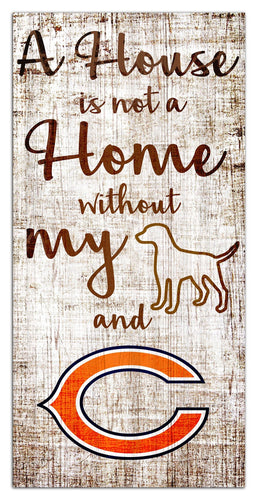 Chicago Cubs 0867-A House is not a Home 6x12