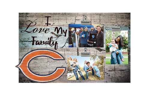Chicago Cubs 0870-I Love My Family 11x19 Clip Frame