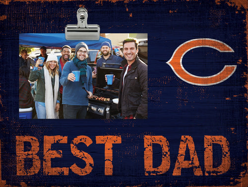 Chicago Cubs 0893-Best Dad Clip Frame