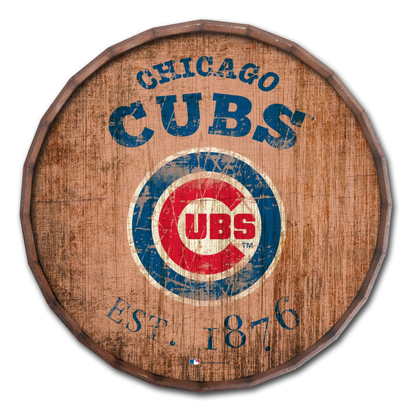 Chicago Cubs 0938-Est date barrel top 16"