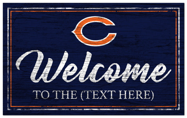 Chicago Cubs 0977-Welcome Team Color 11x19