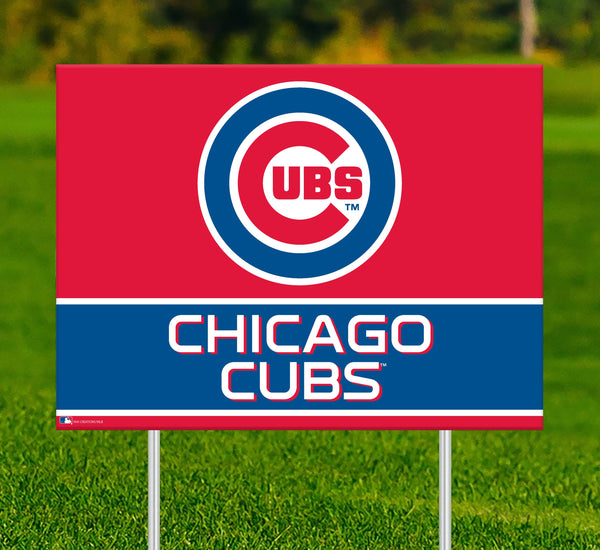 Chicago Cubs 2032-18X24 Team Name Yard Sign