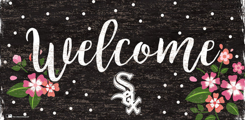 Chicago White Sox 0964-Welcome Floral 6x12