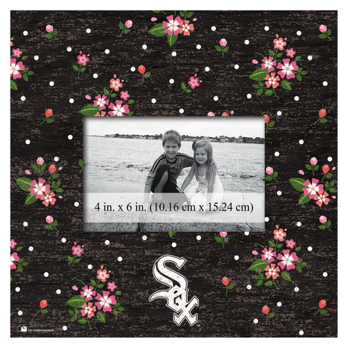 Chicago White Sox 0965-Floral 10x10 Frame