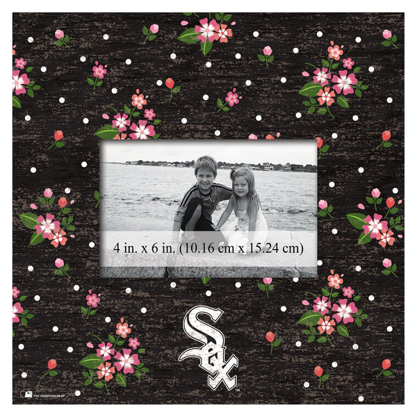 Chicago White Sox 0965-Floral 10x10 Frame