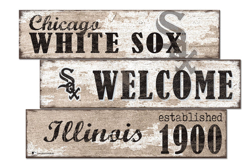 Chicago White Sox 1027-Welcome 3 Plank