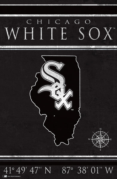 Chicago White Sox 1038-Coordinates 17x26