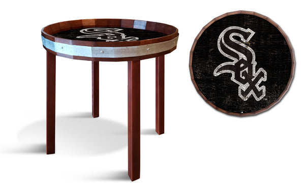 Chicago White Sox 1092-24" Barrel top end table