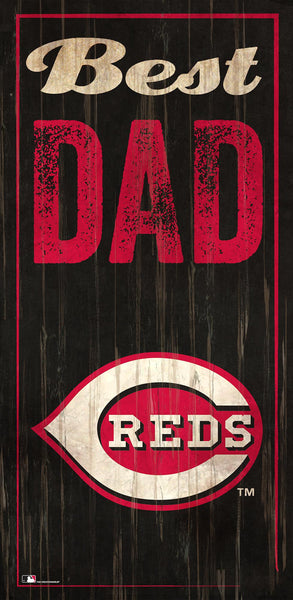 Cincinnati Reds 0632-Best Dad 6x12