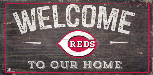 Cincinnati Reds 0654-Welcome 6x12