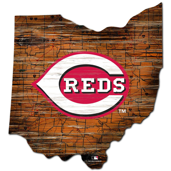 Cincinnati Reds 0728-24in Distressed State
