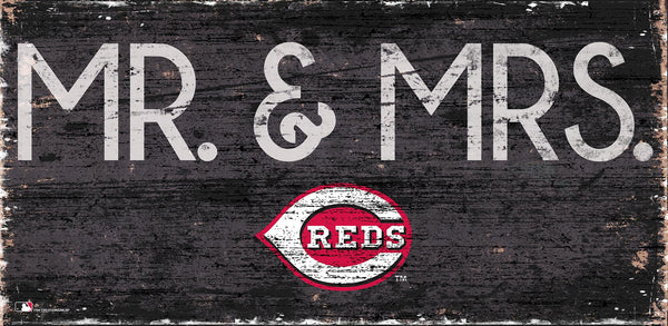 Cincinnati Reds 0732-Mr. and Mrs. 6x12