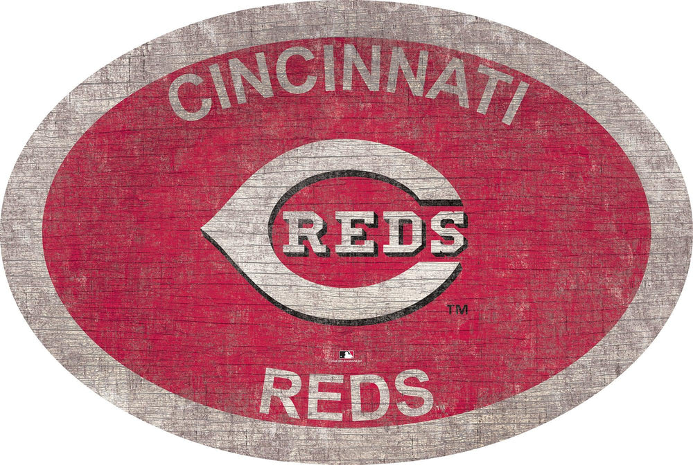 Cincinnati Reds 0805-46in Team Color Oval