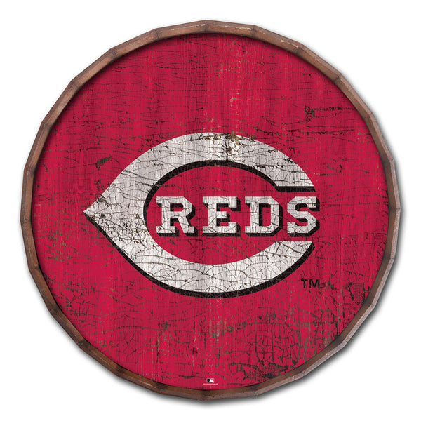 Cincinnati Reds 0939-Cracked Color Barrel Top 16"