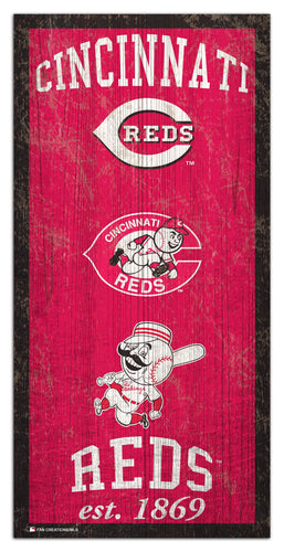 Cincinnati Reds 1011-Heritage 6x12
