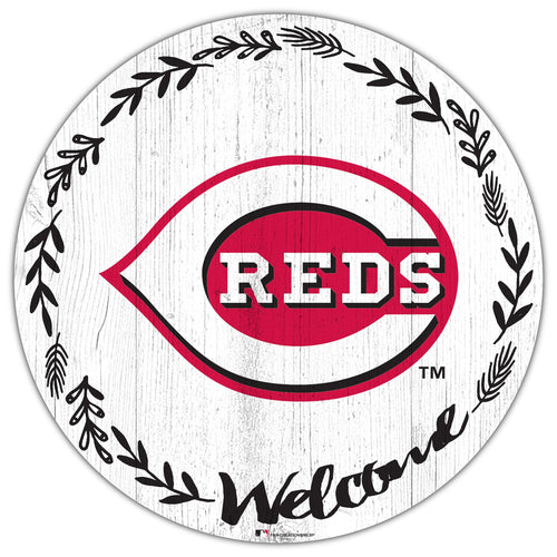 Cincinnati Reds 1019-Welcome 12in Circle