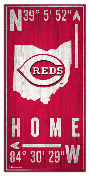 Cincinnati Reds 1034-Coordinate 6x12