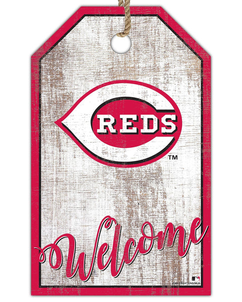 Cincinnati Reds 2012-11X19 Welcome tag