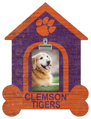 Clemson Tigers 0895-16 inch Dog Bone House