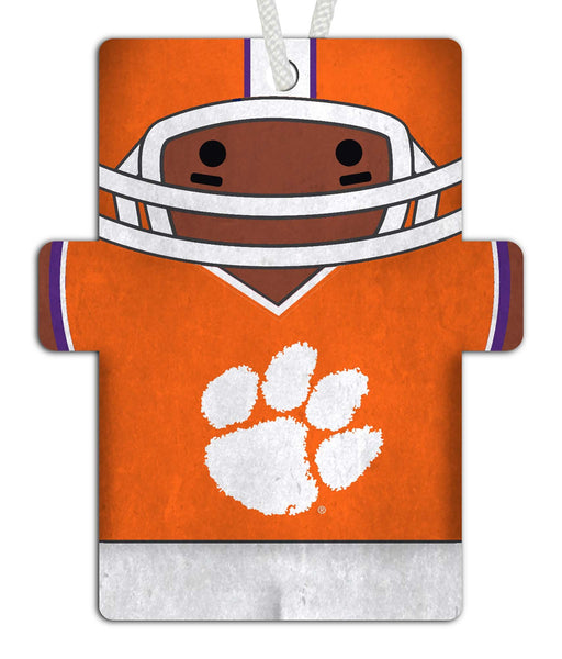 Clemson Tigers 0988-Football Player Ornament 4.5in
