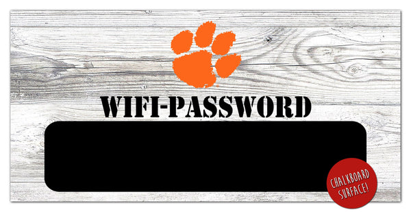Clemson Tigers 1073-Wifi Password 6x12