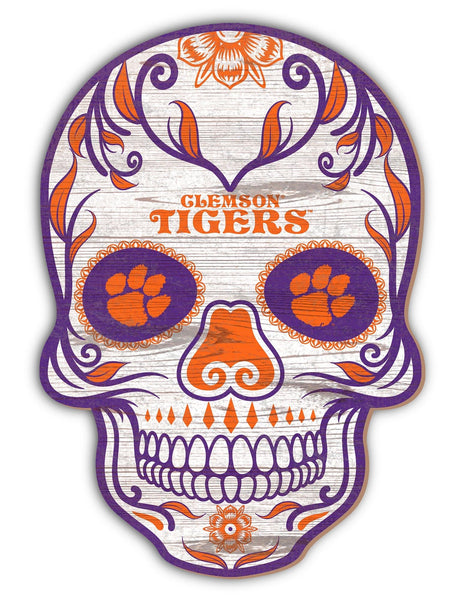 Clemson Tigers 2044-12�? Sugar Skull Sign