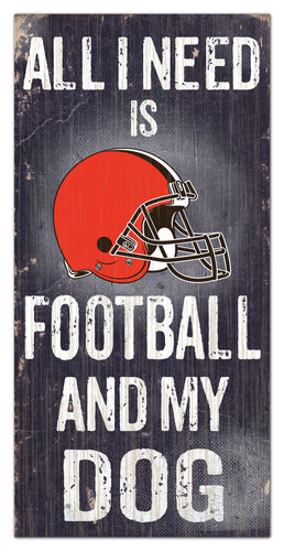 Cleveland Browns 0640-All I Need 6x12