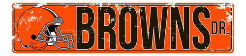 Cleveland Browns 0646-Metal Street Signs