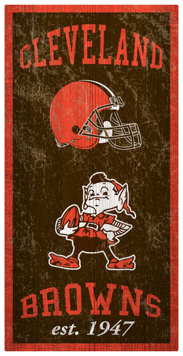 Cleveland Browns 1011-Heritage 6x12