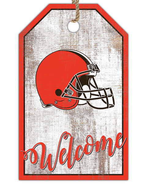 Cleveland Browns 2012-11X19 Welcome tag