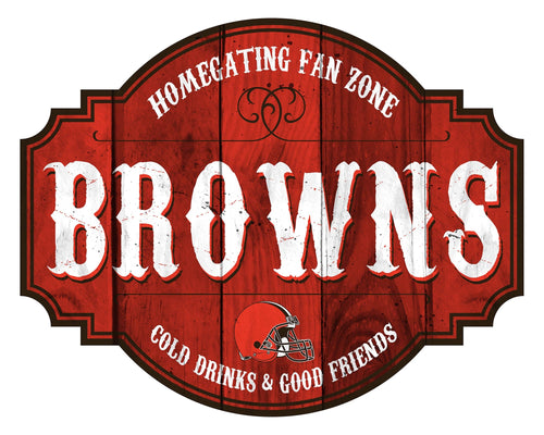 Cleveland Browns 2015-Homegating Tavern Sign - 12"